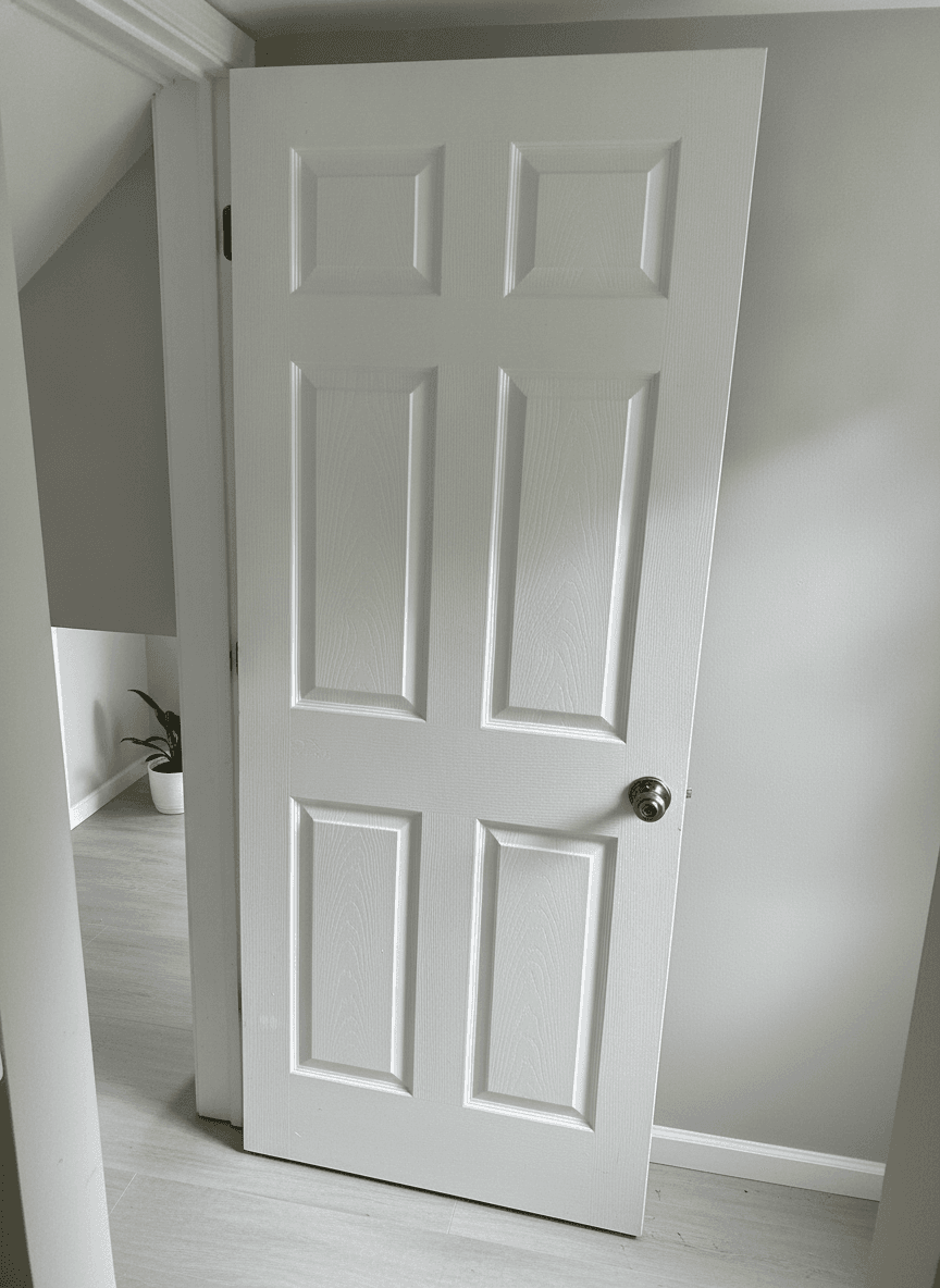 6-Panel Hollow Core Interior Door – Approx. 30” x 80”
